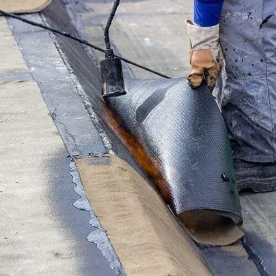 Instalación de membrana asfáltica
